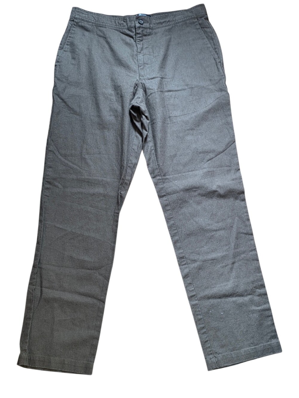 Marc Anthony Luxury EUC Linen Cotton Blend Olive Green Casual Pants Size M